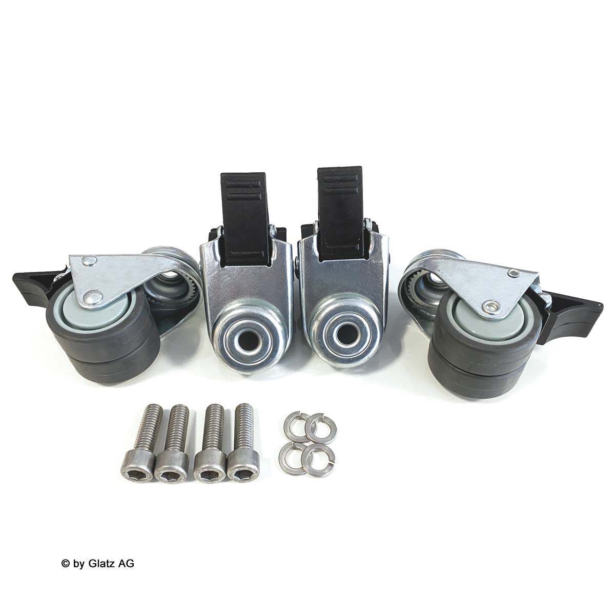 Glatz Rollenset zu Sockel M4 Rollenset zu Glatz Sockel M4