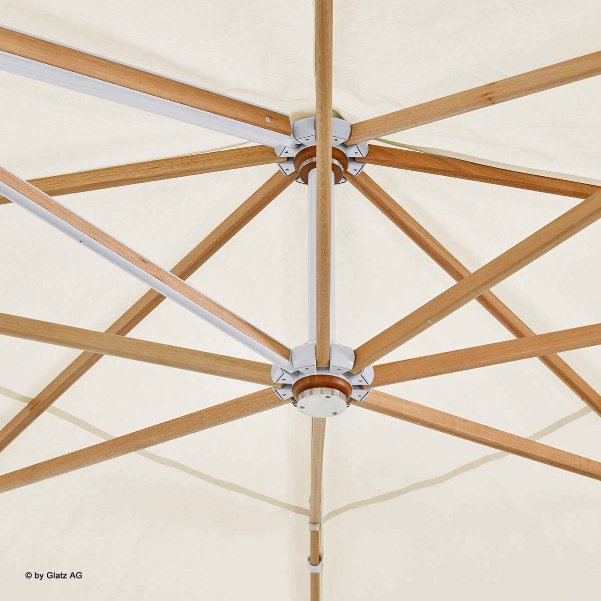Glatz Ampelschirm Aura Detail