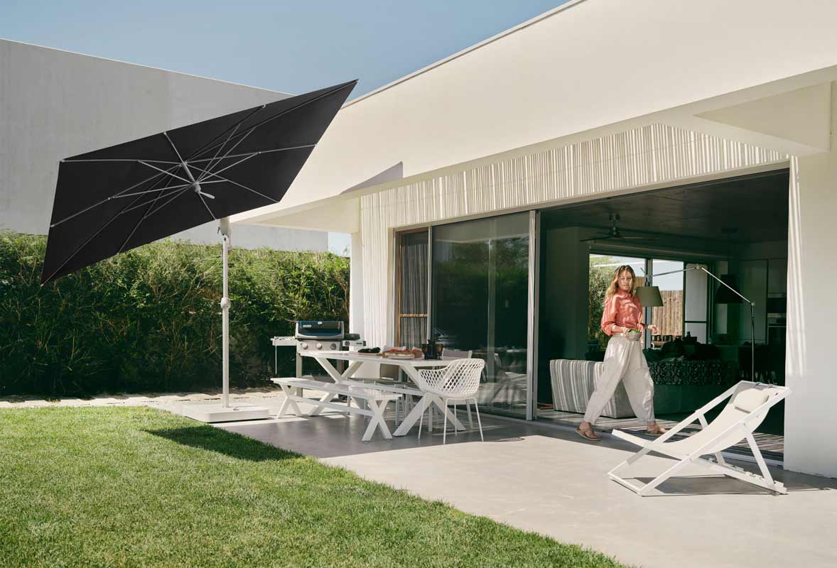 Glatz Sonnenschirm Glatz Ampelschirm quadratisch