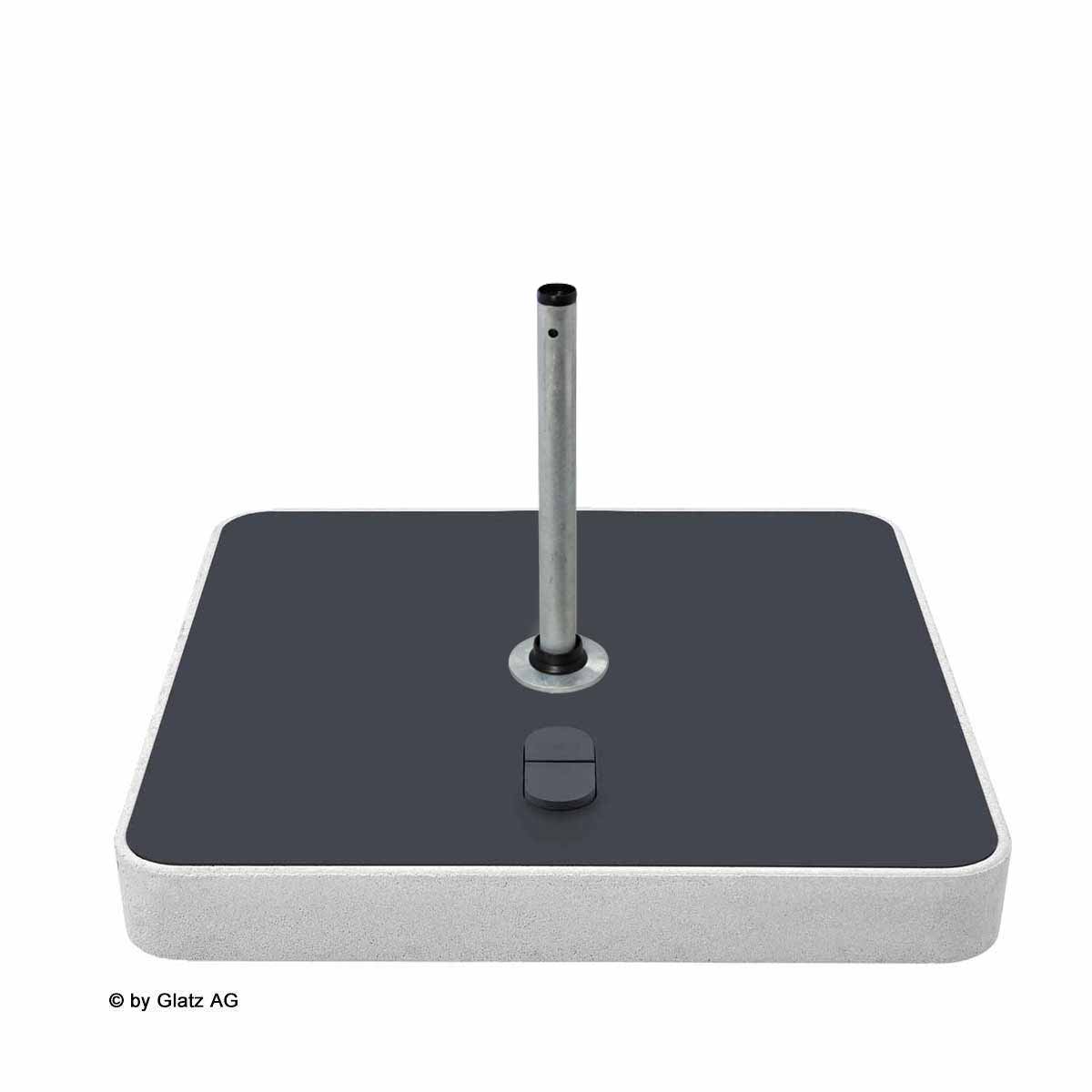 Rollensockel Z, 55 kg, mit Decor, inkl. Standrohr für den Smart Rollensockel Z, 55 kg, mit Decor, inkl. Standrohr für den Smart