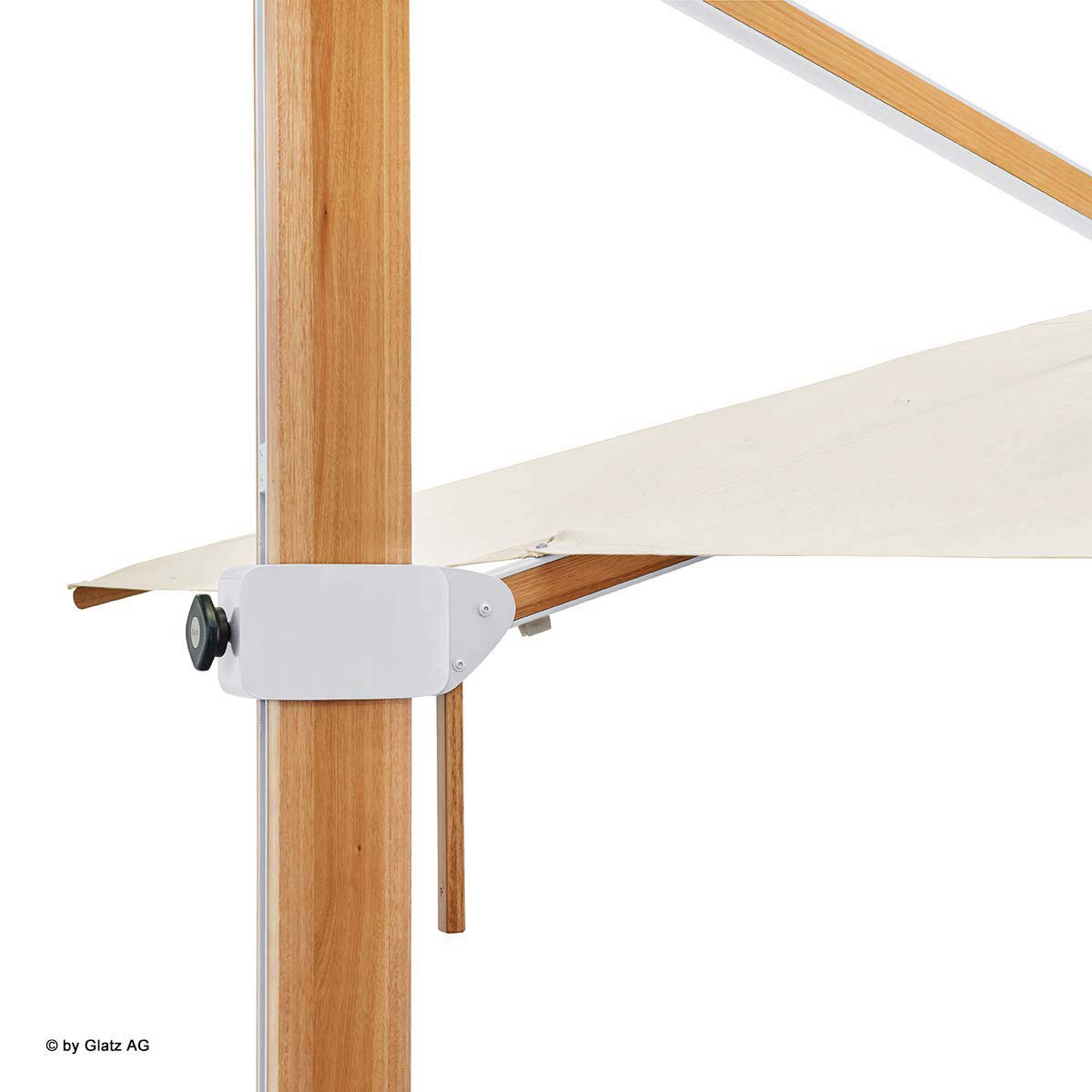 Glatz Ampelschirm Aura Detail