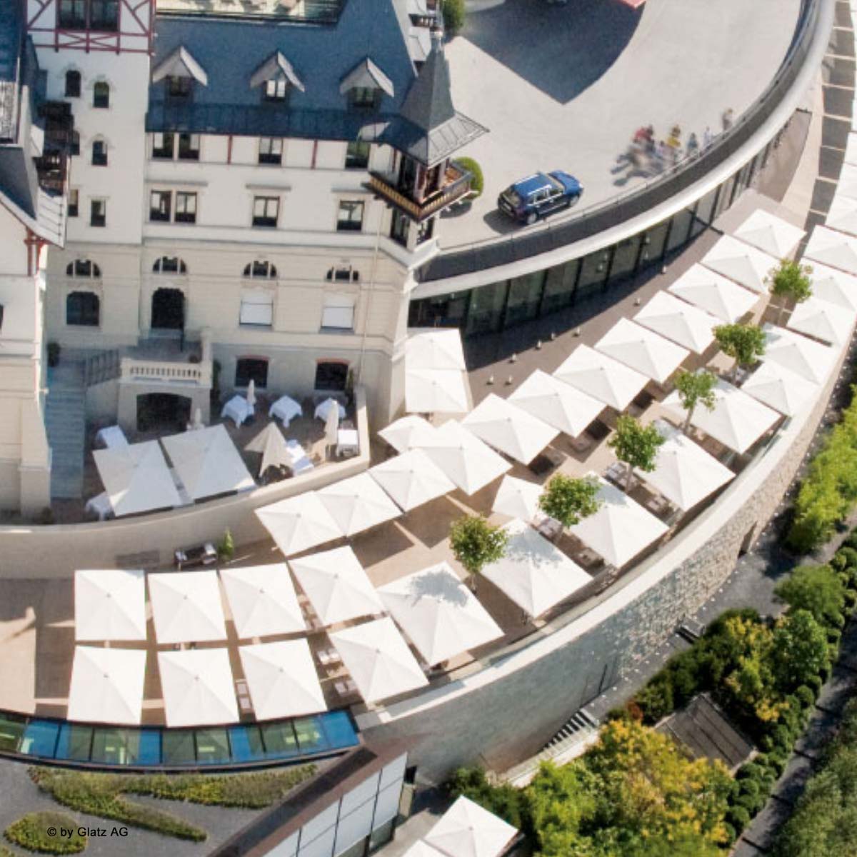 Glatz Castello Pro Glatz Marktschirm Castello Pro