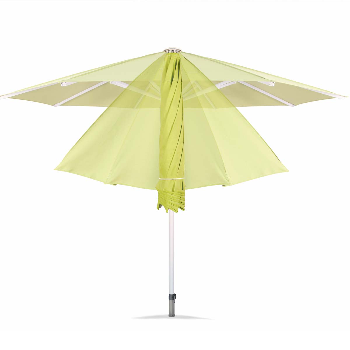 May Filius geöffnet May Sonnenschirm Filius Öffnungsprozess