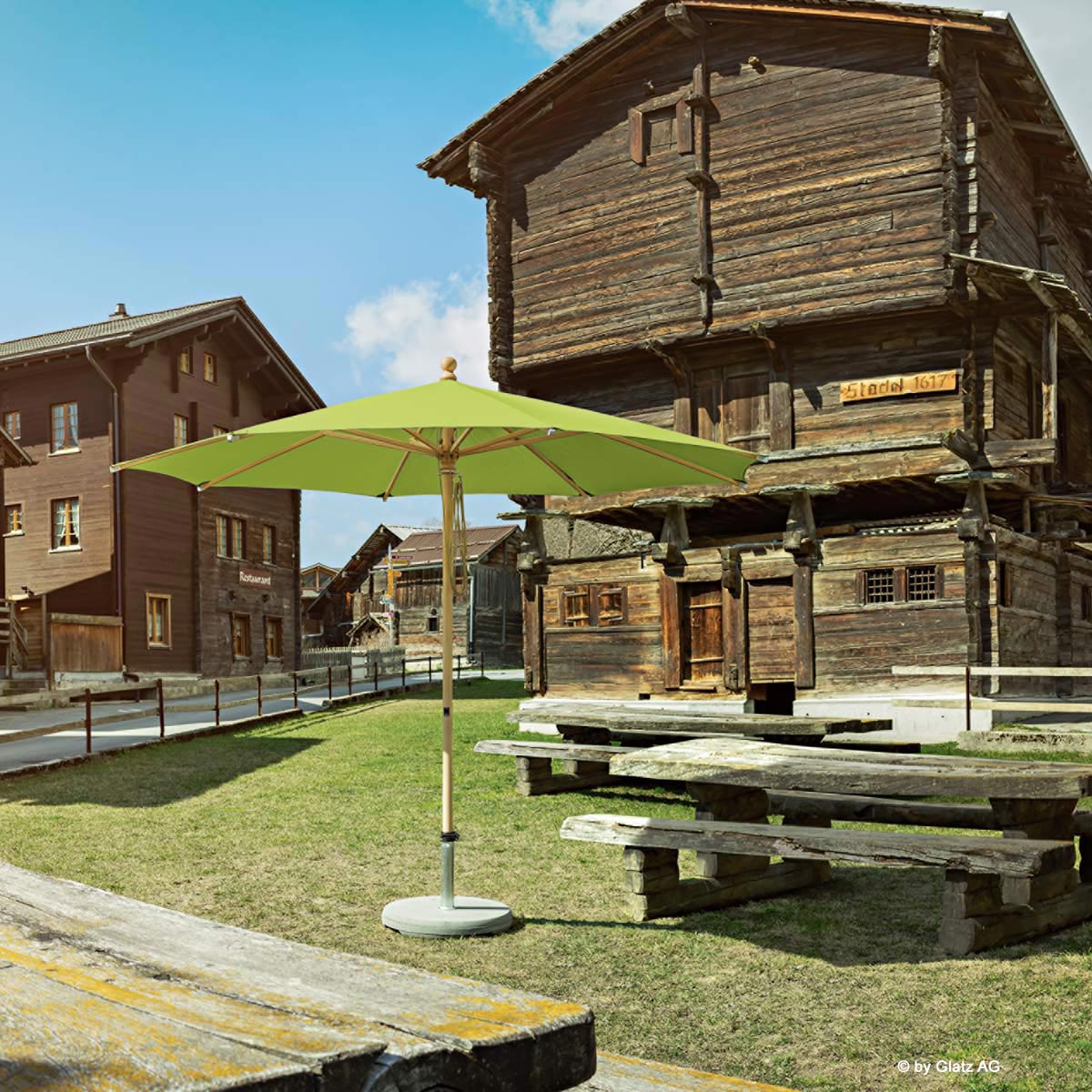 Glatz Piazzino Glatz Holzschirm Piazzino
