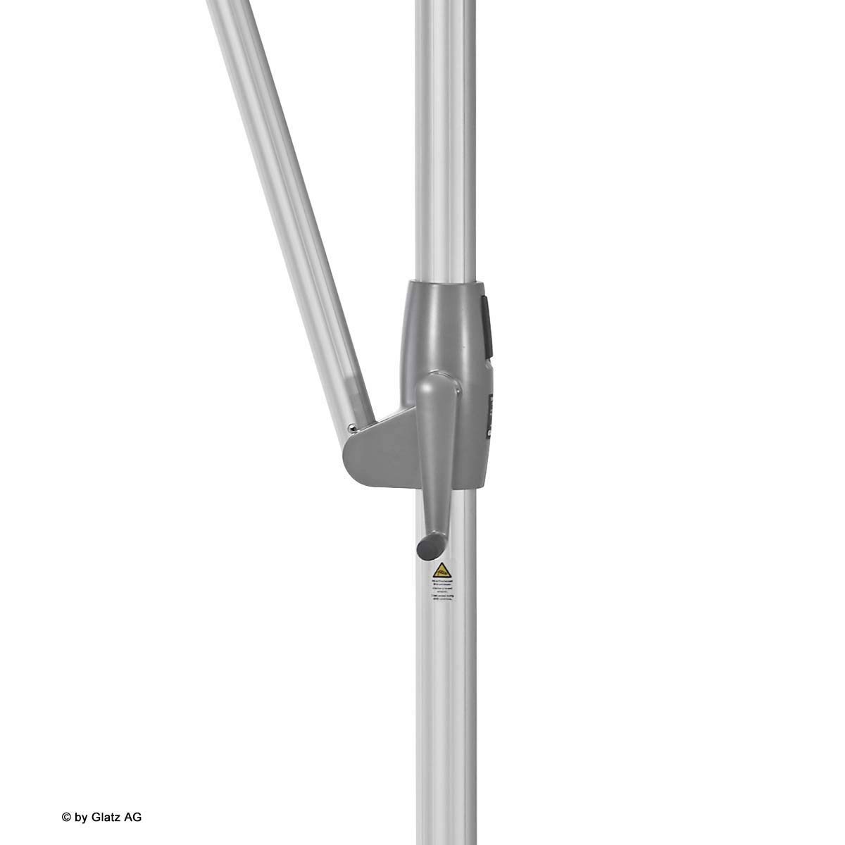 Glatz Sunwing Casa Glatz Ampelschirm Sunwing Casa Detail Aluminium natureloxiert